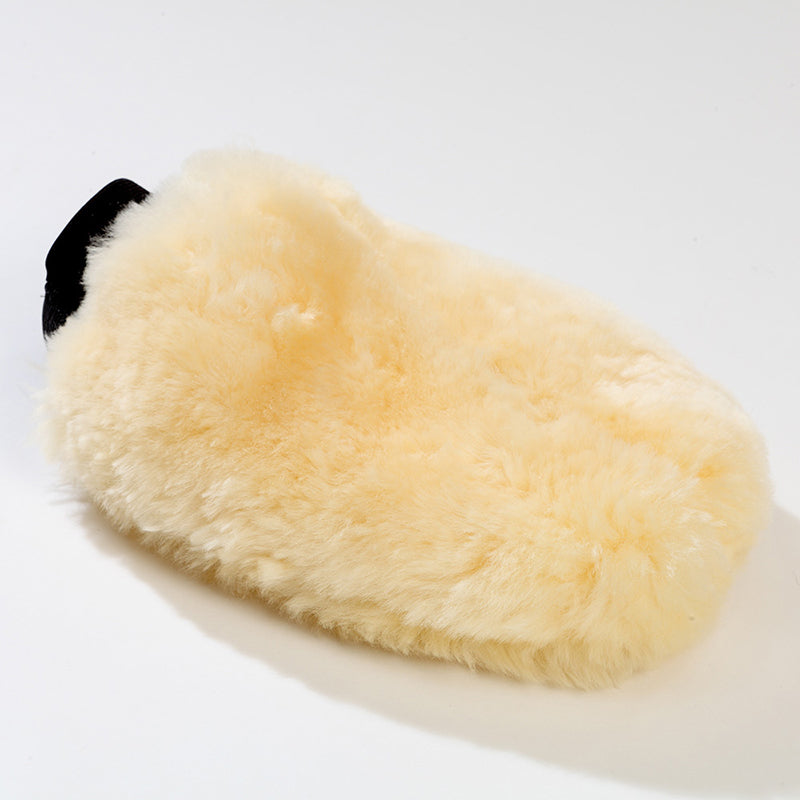 Putzhandschuh aus Lammfell