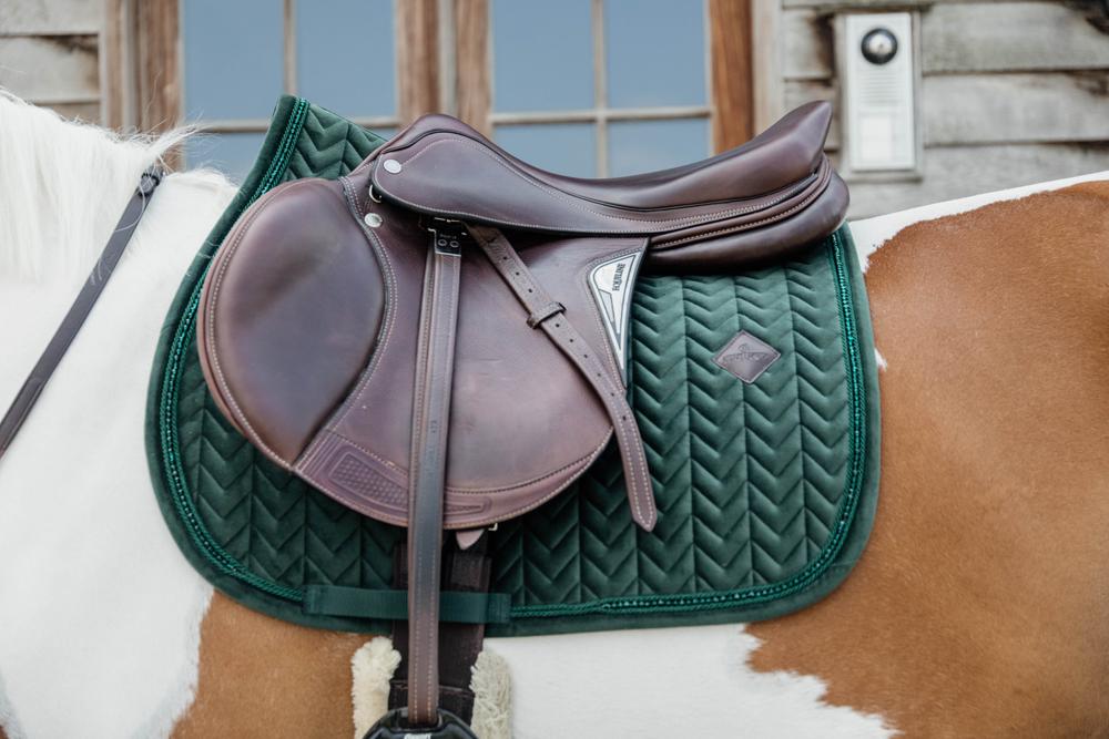 Schabracke Velvet Pearls Springen - Kentucky Horsewear