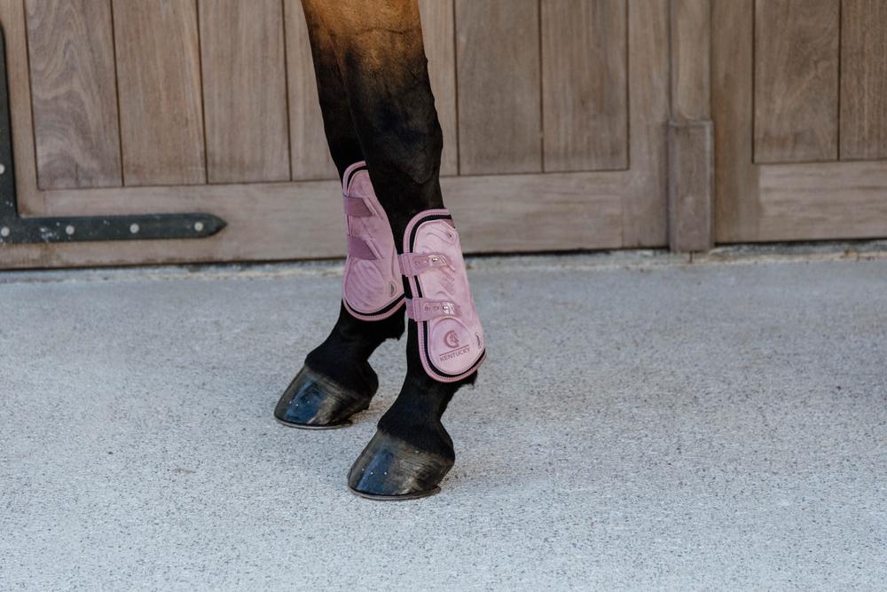 Springgamaschen Bamboo Elastik Velvet - Kentucky Horsewear