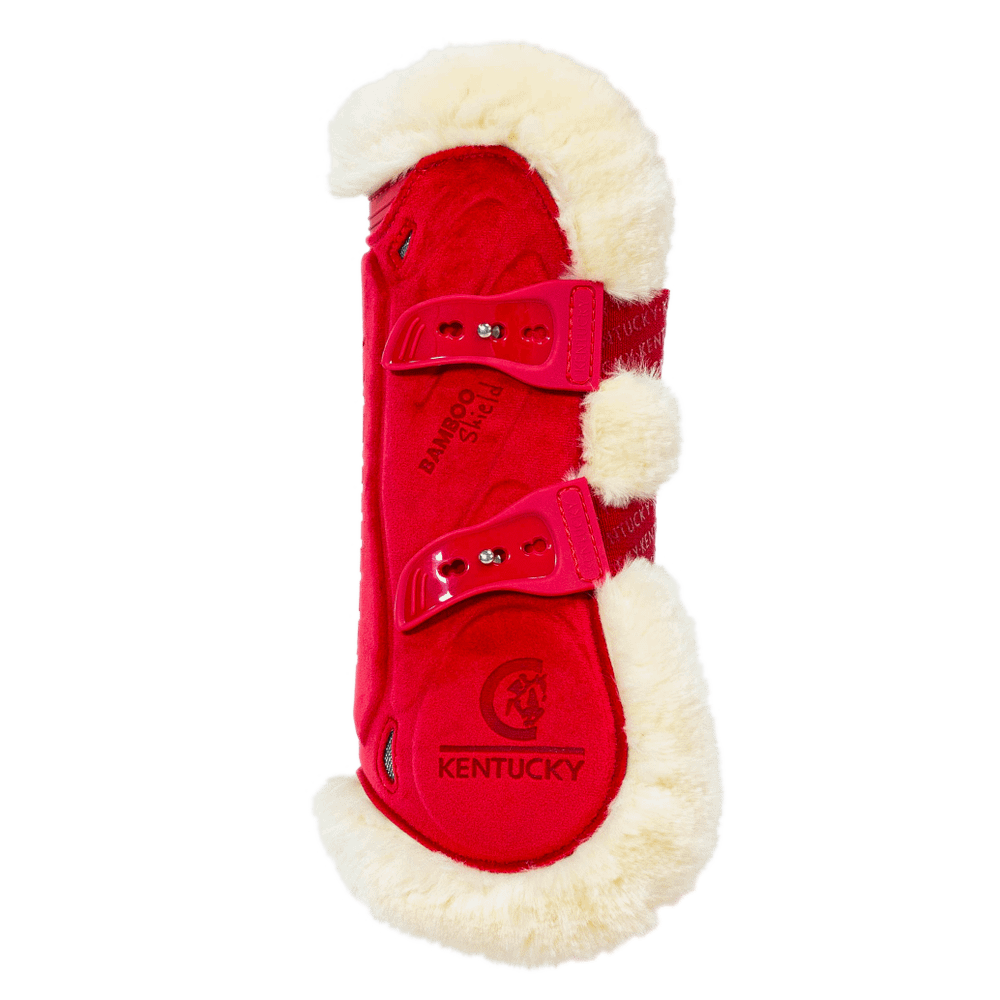 Vegan Fell Springgamaschen Bamboo Elastik Velvet - Kentucky Horsewear