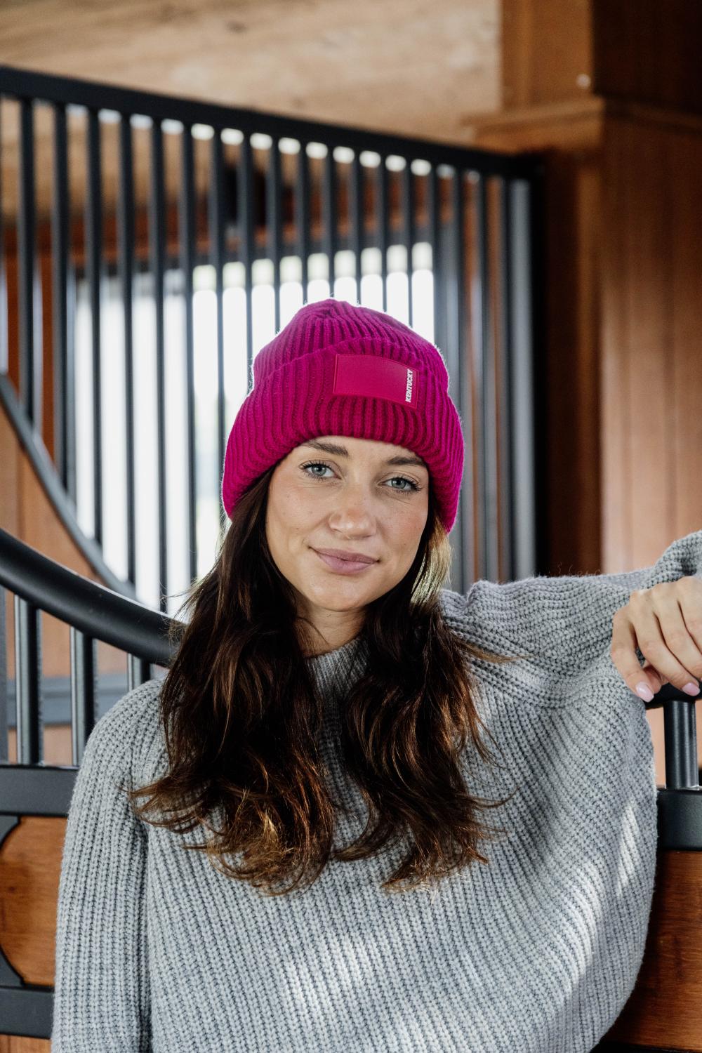 Beanie mit gummiertem Logo - Kentucky Horsewear