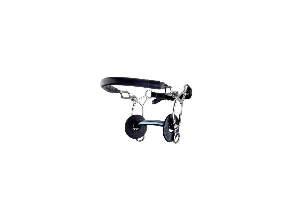 Trust Sweet Iron Hackamore Kombi kurz - gewölbtes Mundstück - 16 mm