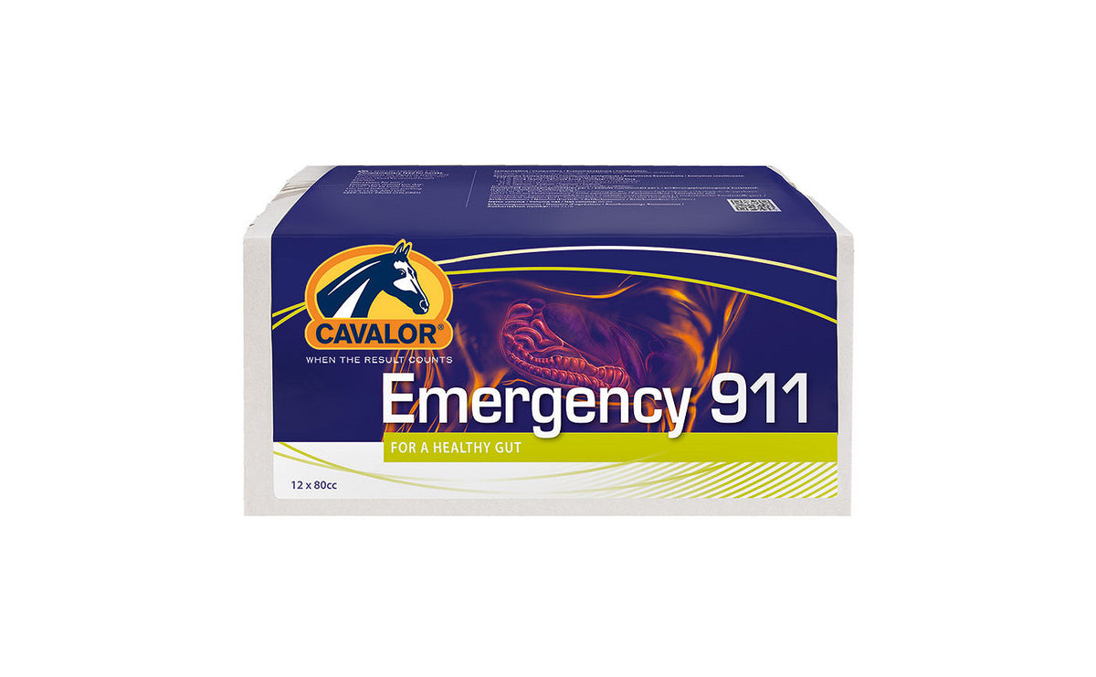 Cavalor Emergency 911 box 6 t ubes x 60g