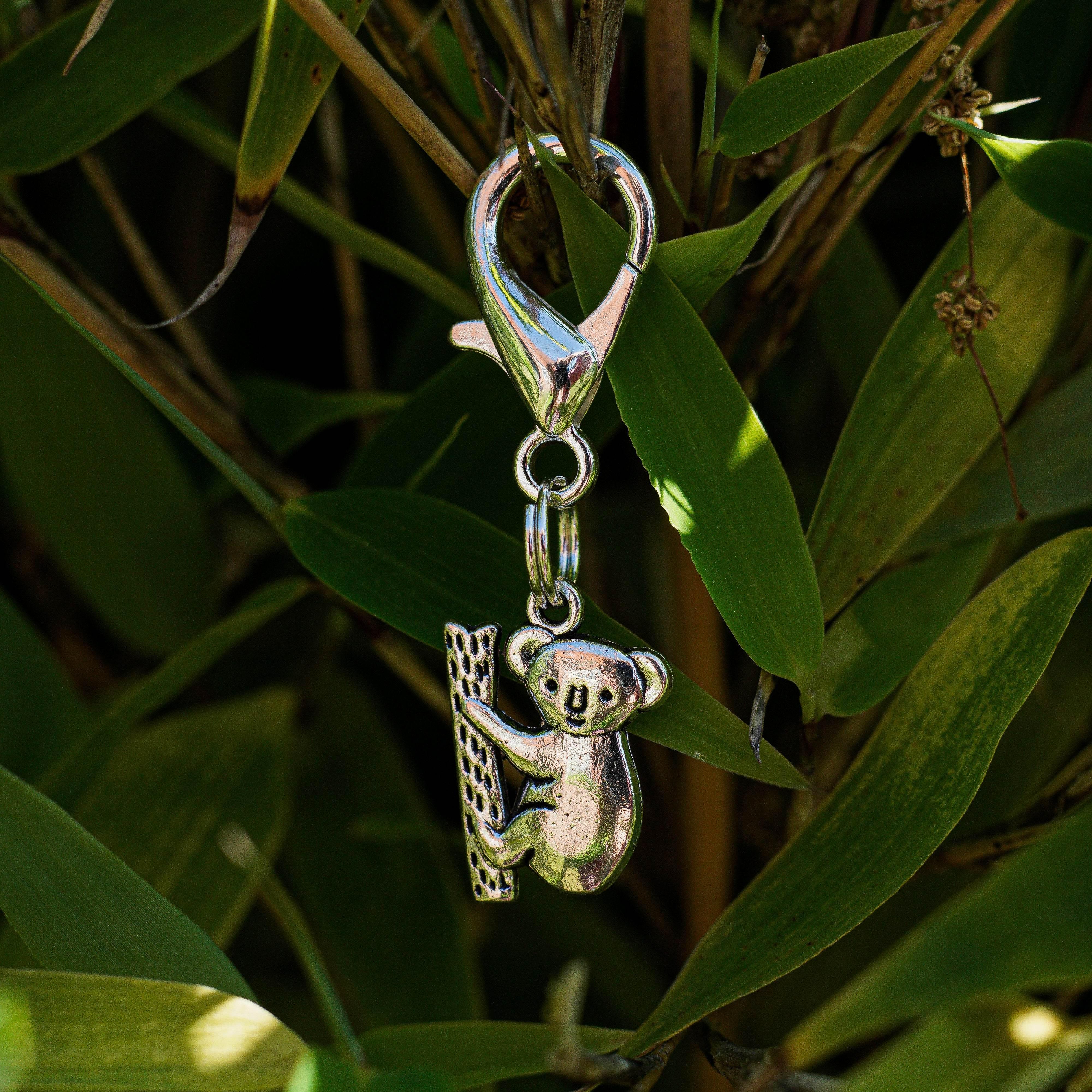 SILVER KOALA Charm