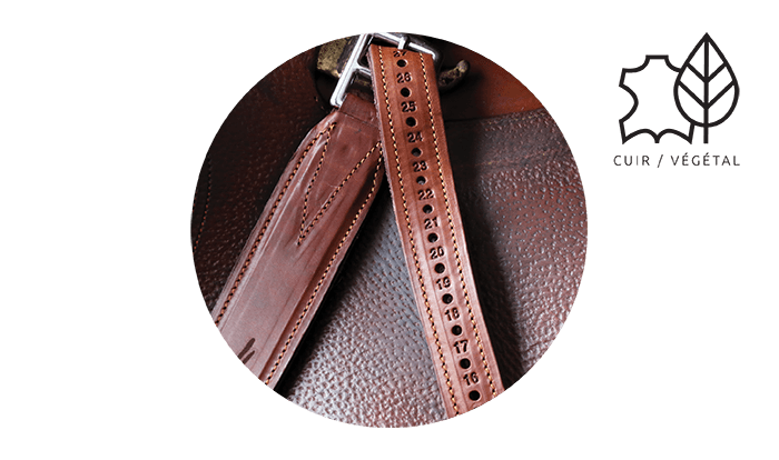 Classic Wide Leathers Extra breiter Steigbügelriemen
