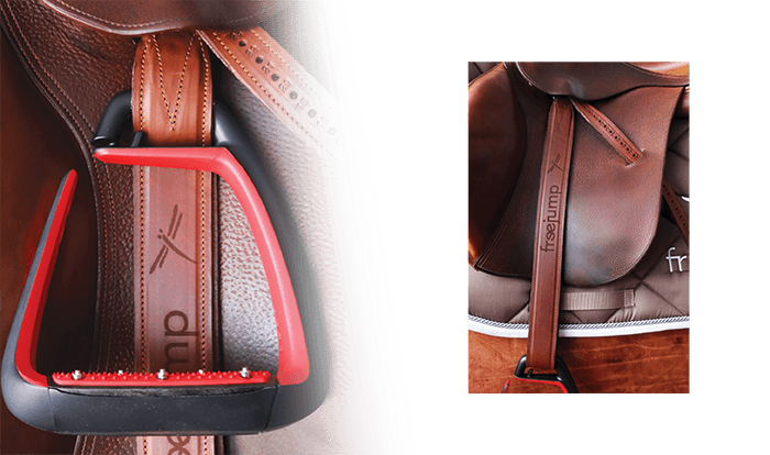 Classic Wide Leathers Extra breiter Steigbügelriemen