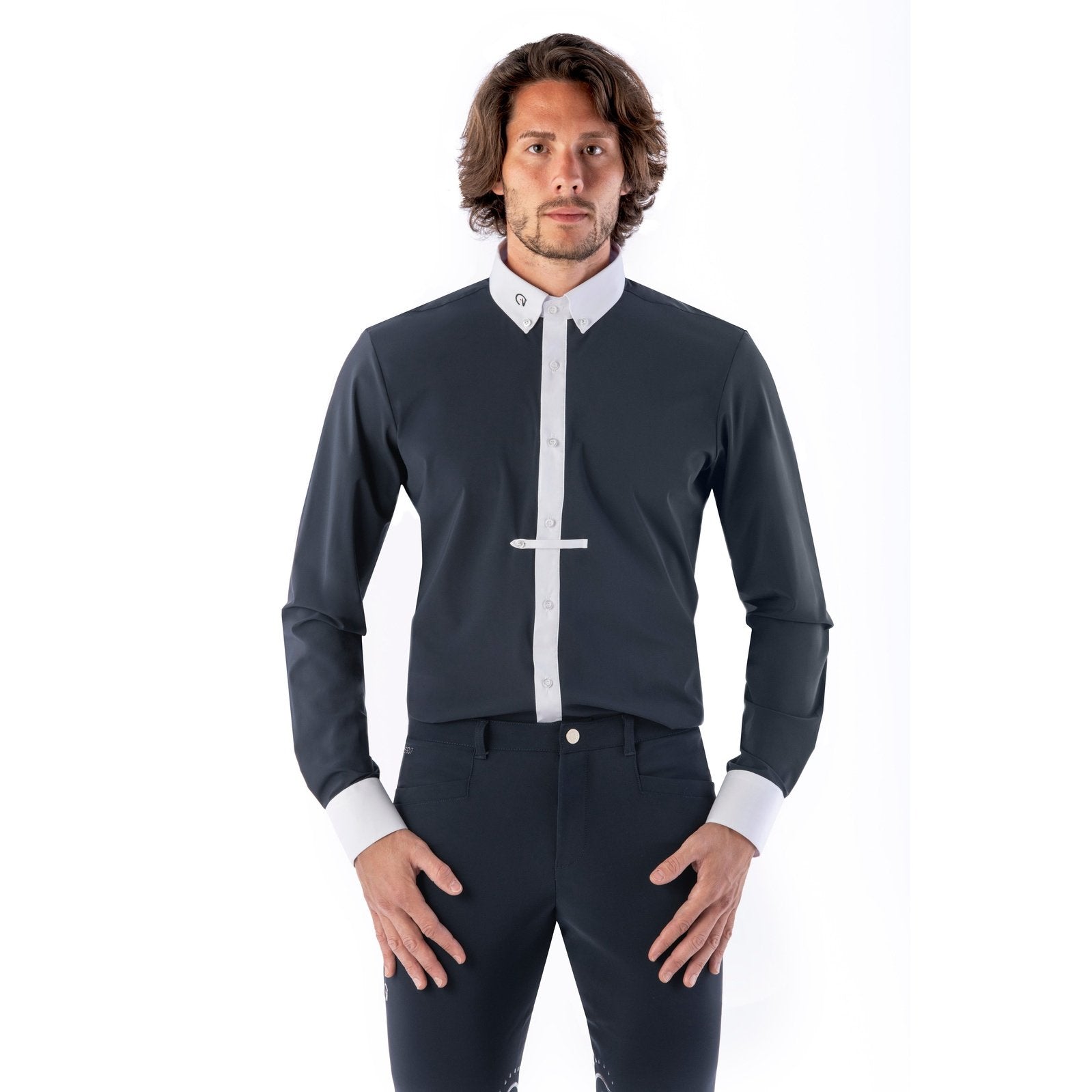 Turniershirt Herren Langarm Polo ML