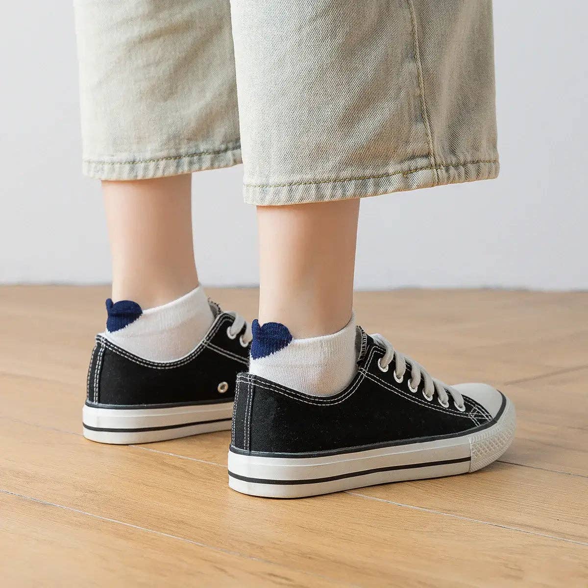 ❤️ Love Club - 5er Set Sneaker Socken Herz