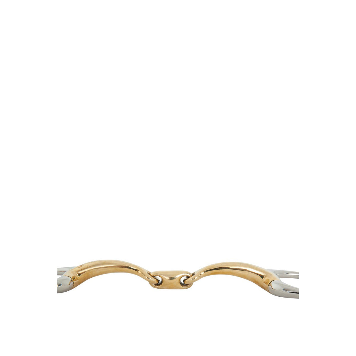 BR Unterlegtrense doppelt gebrochen Soft Contact 10 mm Ø 50 mm Olivenkopftrense