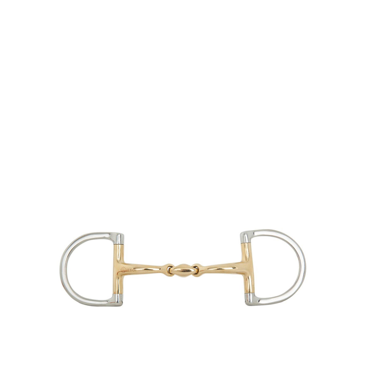 BR D-Ring-Trense doppelt gebrochen Soft Contact 14 mm Ø 65 x 50 mm