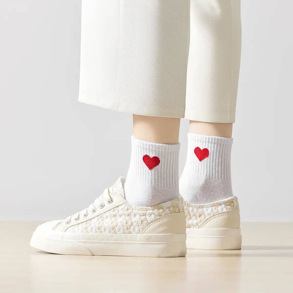 ❤️ Love Club - Damen Socken schwarz