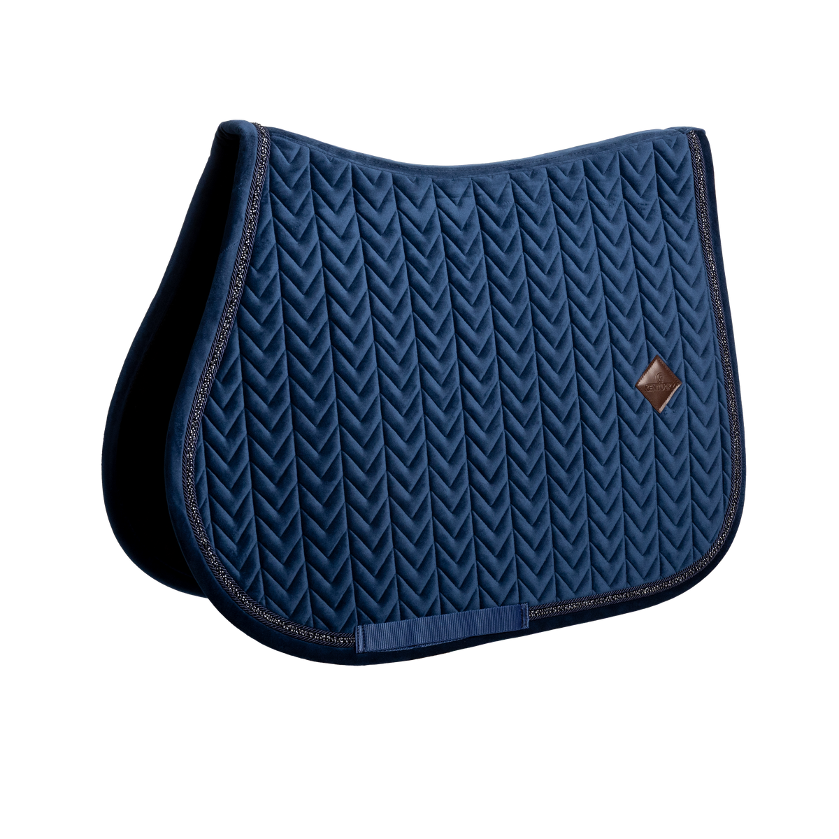 Schabracke Samt Mini Perlen Dressur