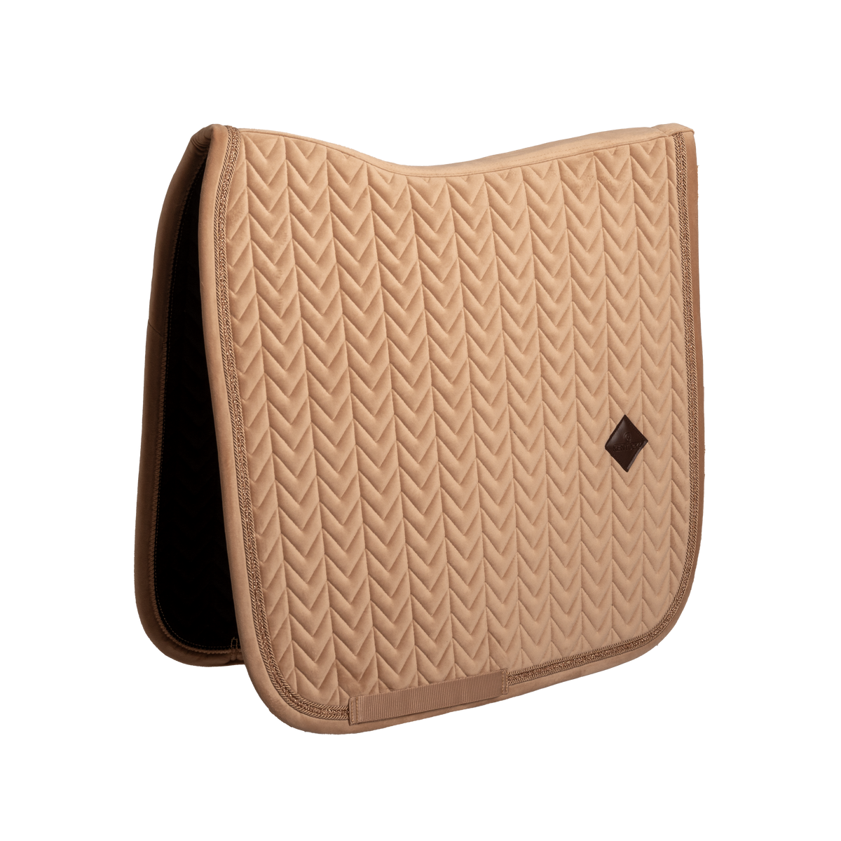 Schabracke Samt Mini Perlen Dressur