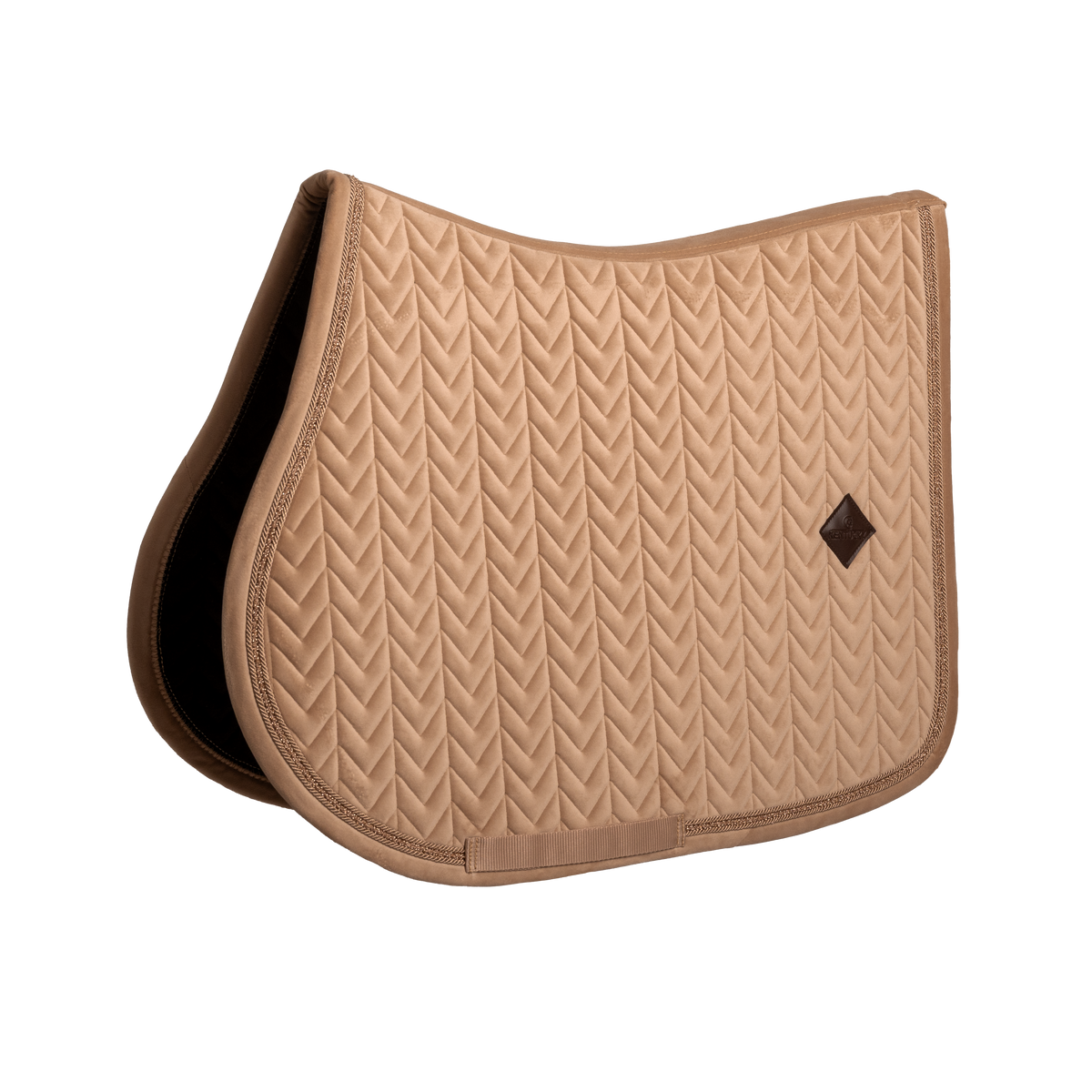 Schabracke Samt Mini Perlen Dressur