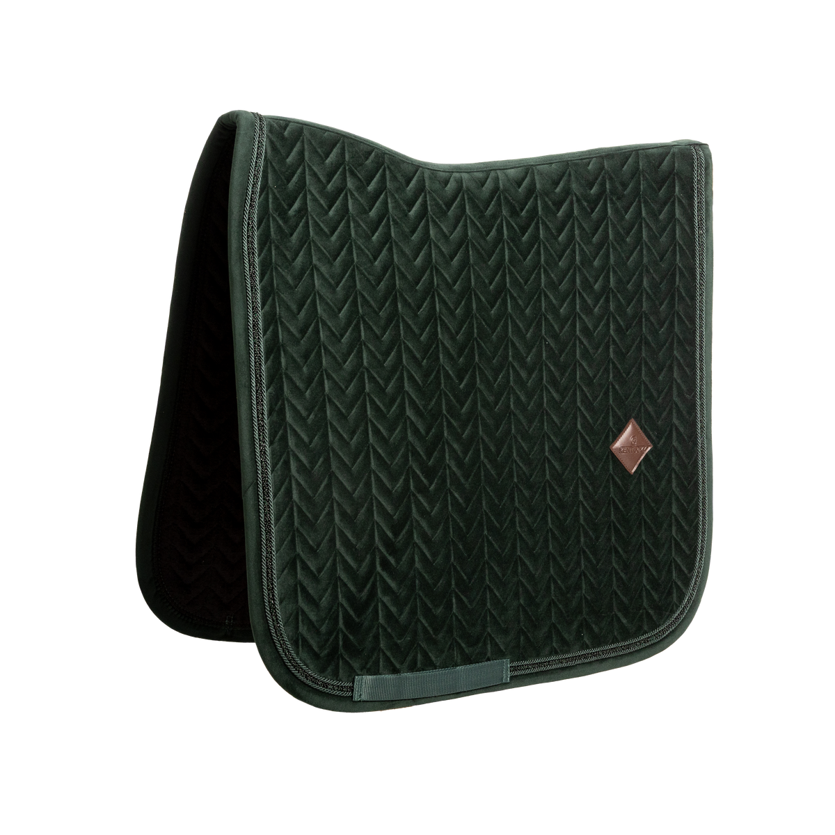 Schabracke Samt Mini Perlen Dressur