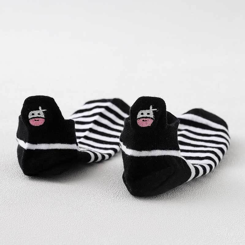 🐮 Cow Love – Sneaker-Socken