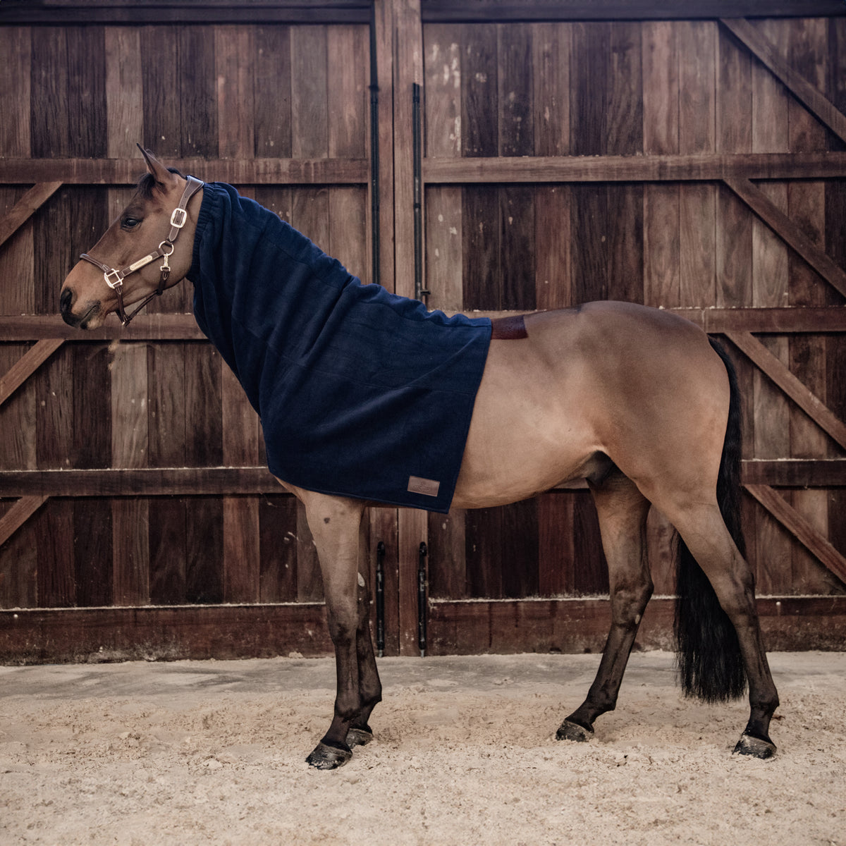 Schwer Fleece Pferd Scarf