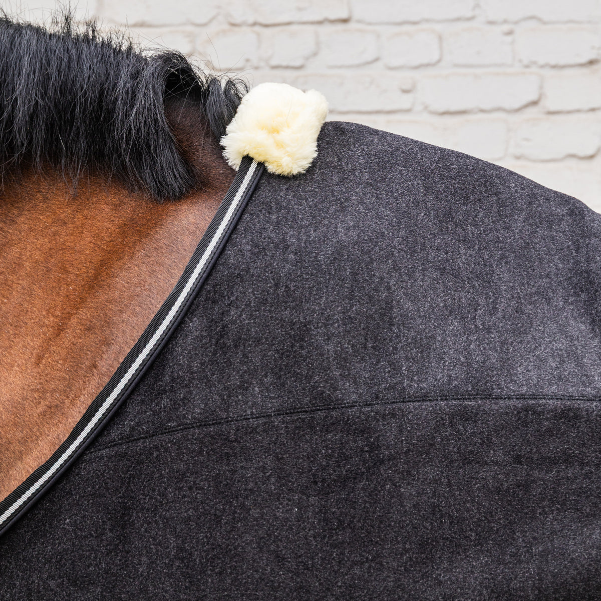Abschwitzdecke Fleece Melange 125 5