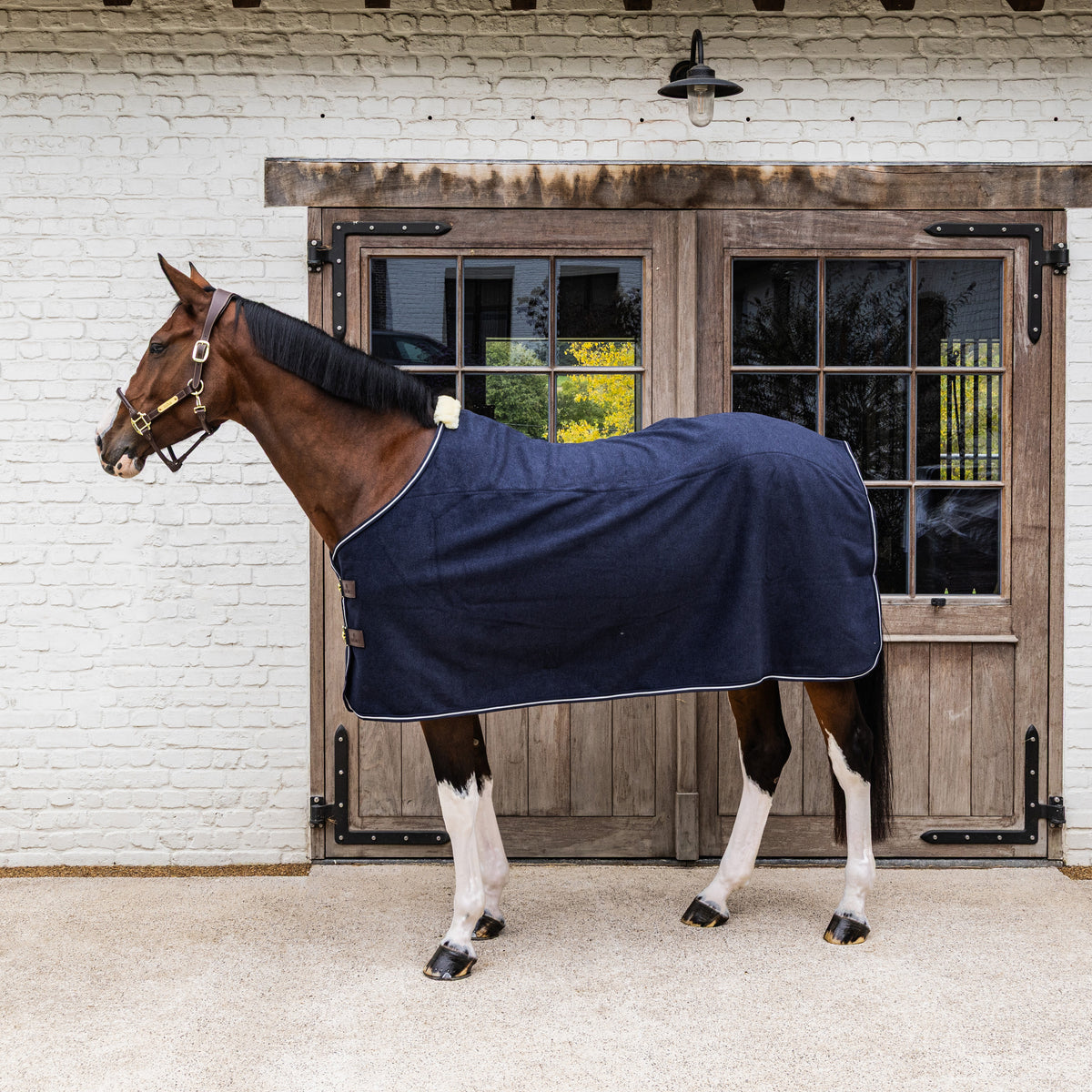 Abschwitzdecke Fleece Melange 125 5
