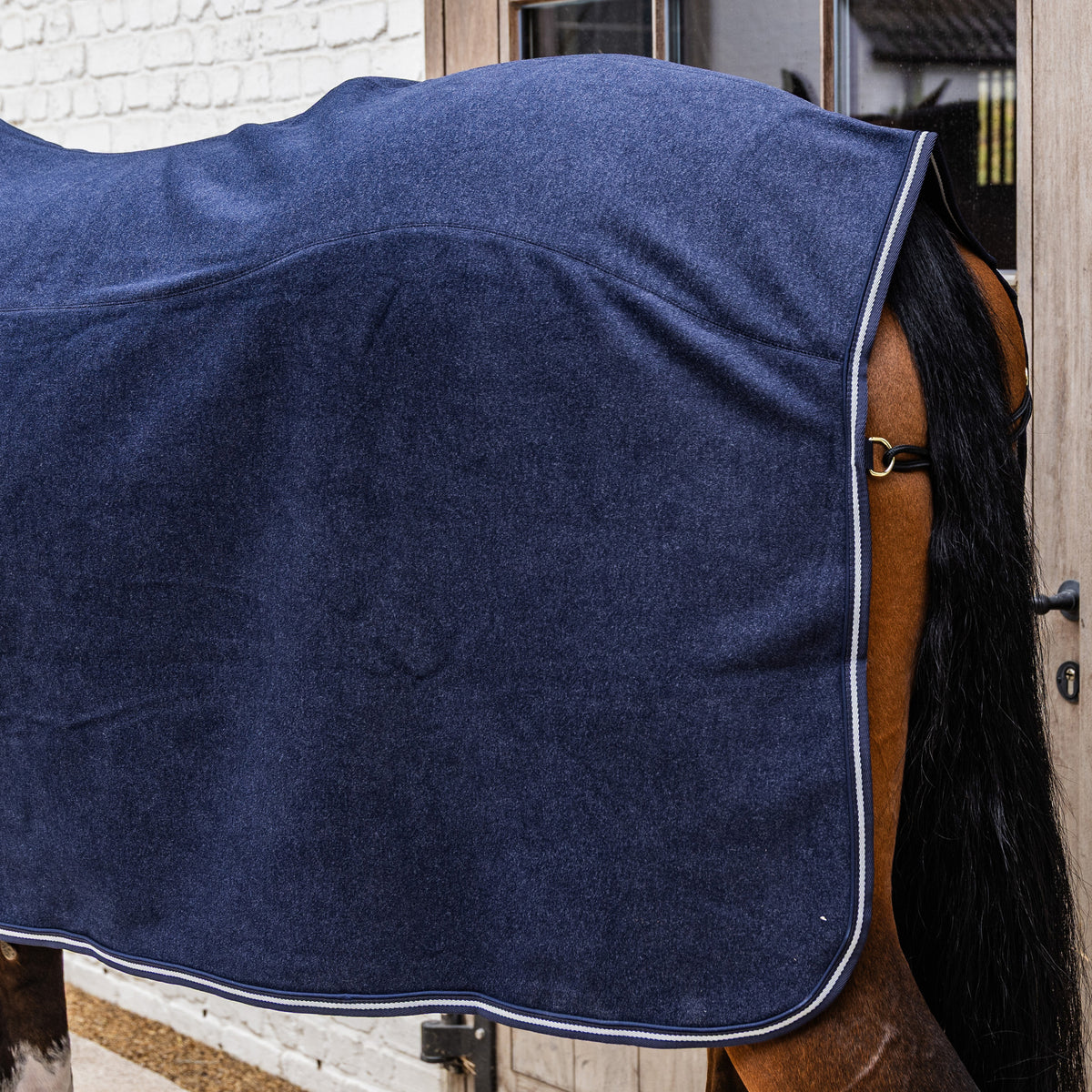 Abschwitzdecke Fleece Melange 125 5