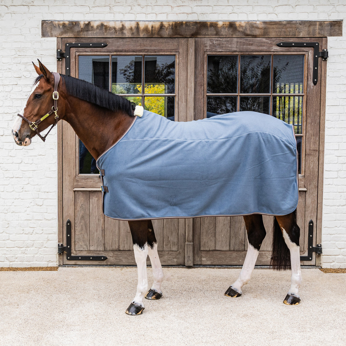 Abschwitzdecke Fleece Melange 125 5