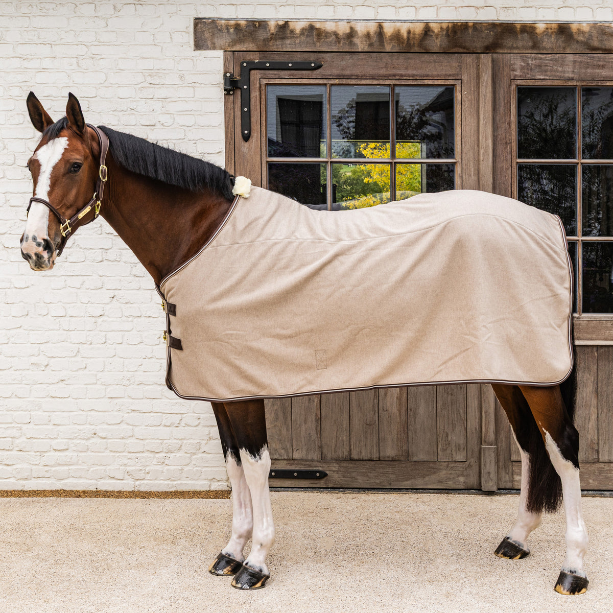 Abschwitzdecke Fleece Melange 125 5
