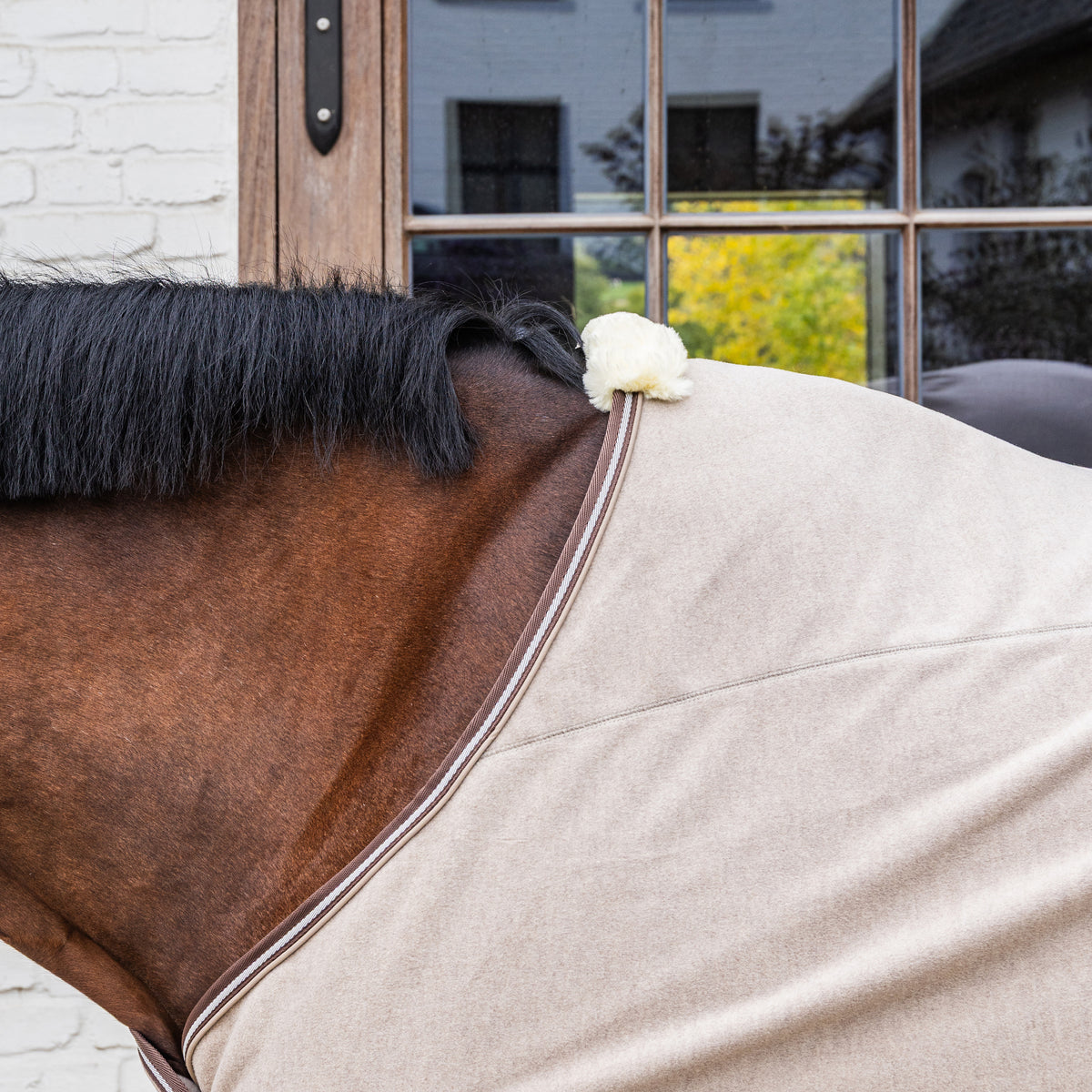 Abschwitzdecke Fleece Melange 125 5