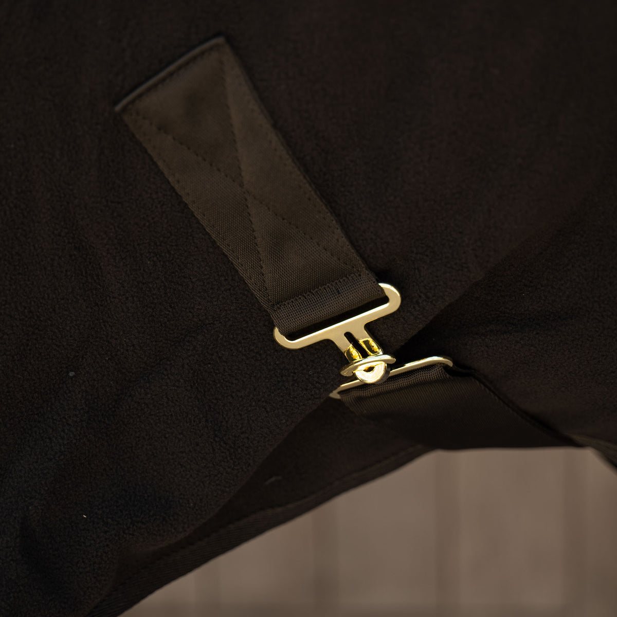 Abschwitzdecke Fleece Mit Halsteil Schwartz 125 5