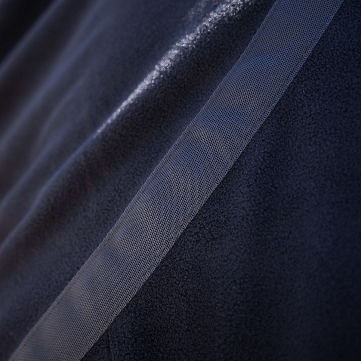 Abschwitzdecke Fleece Mit Halsteil Schwartz 125 5