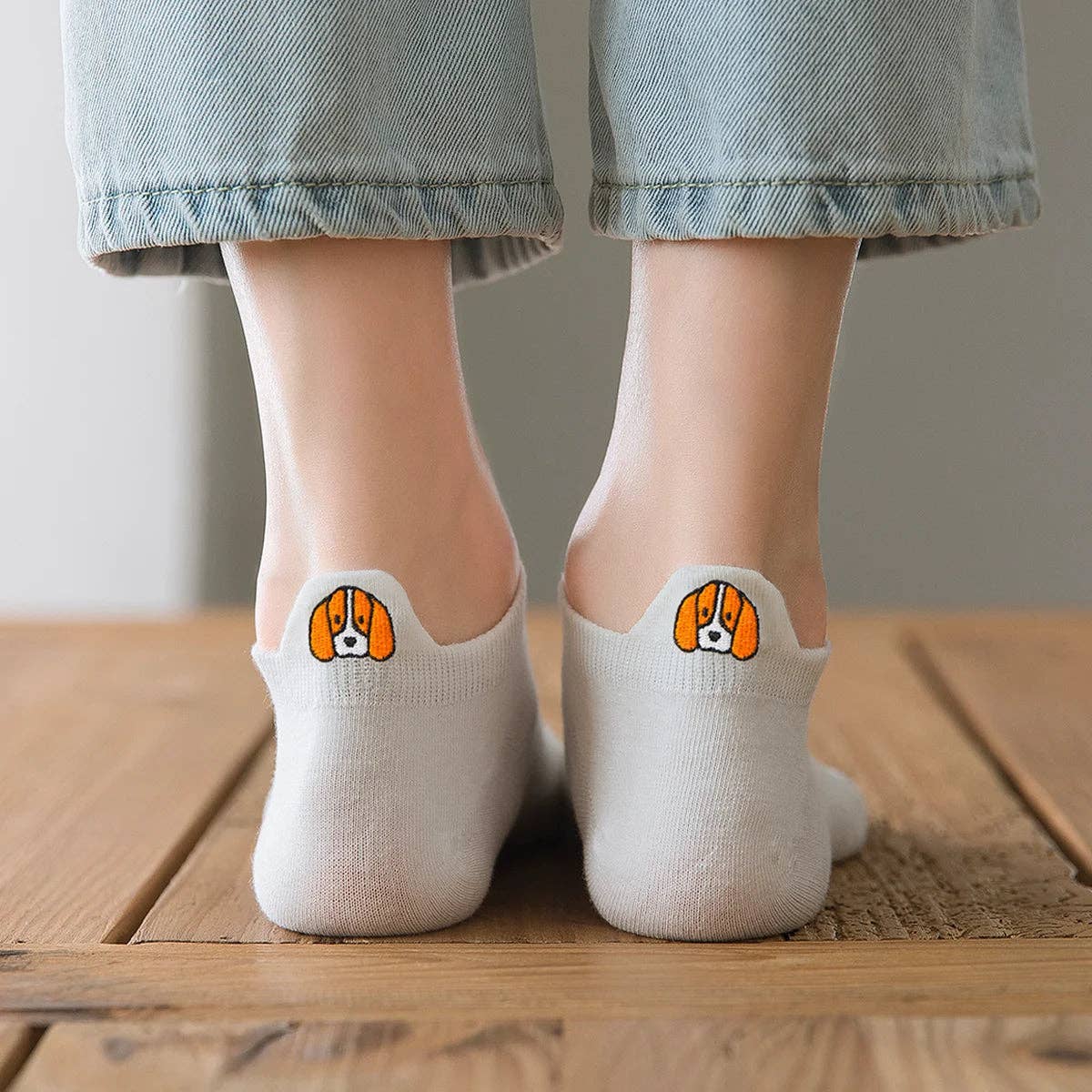 🐶 Paw Parade – 5er Socken-Set