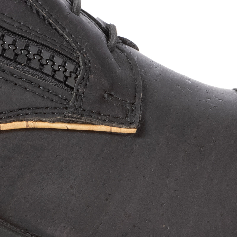 Vegane Stiefelette "Cortica" aus Kork