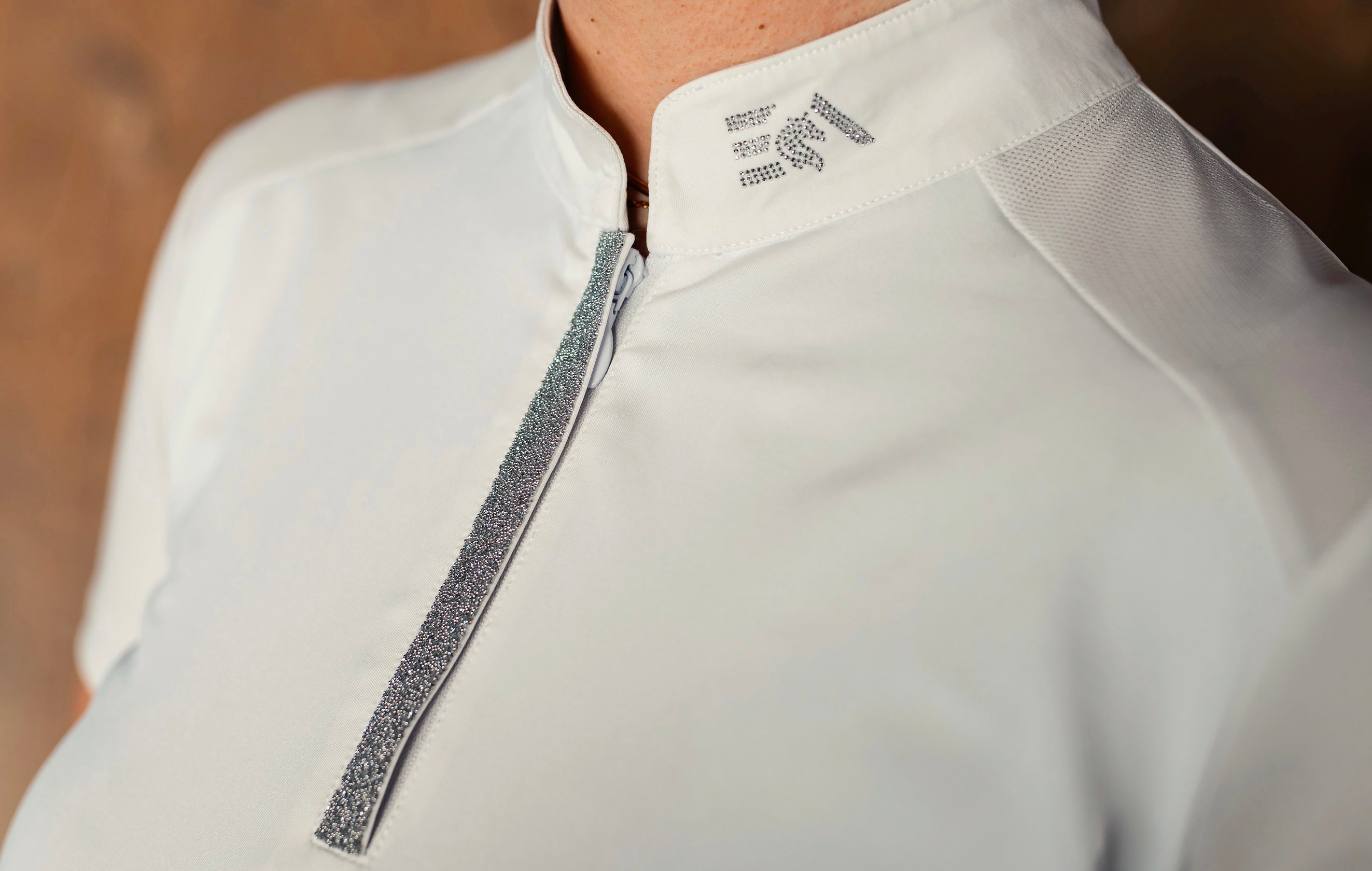 Baselayer Short Sleeve Crystal - weiß