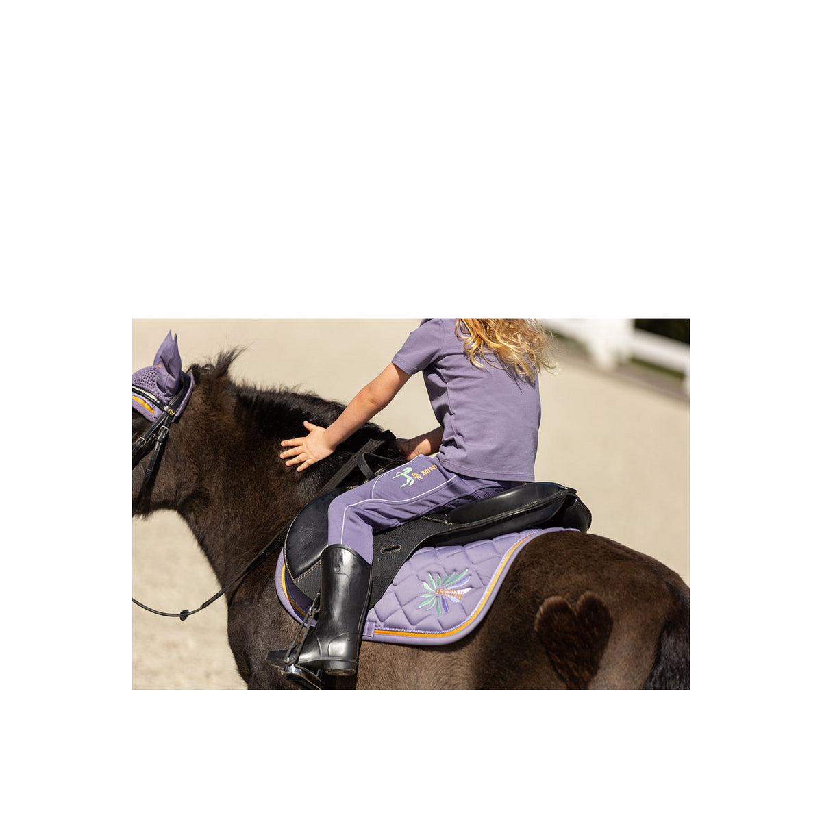 BR Mini Horse Tregging Silikonbesatz
