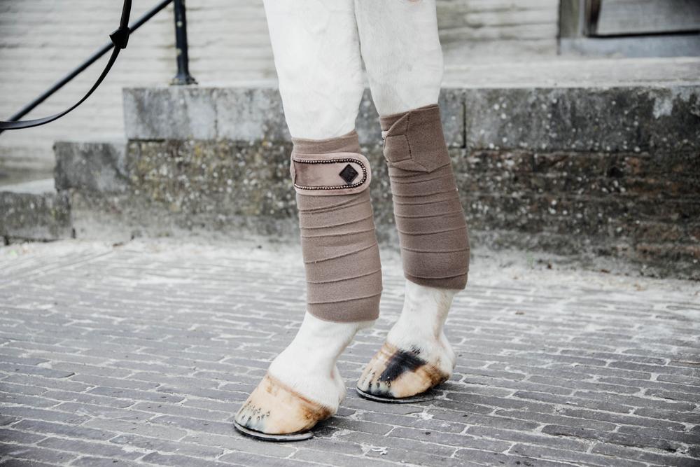 Fleecebandagen Velvet Pearls - Kentucky Horsewear