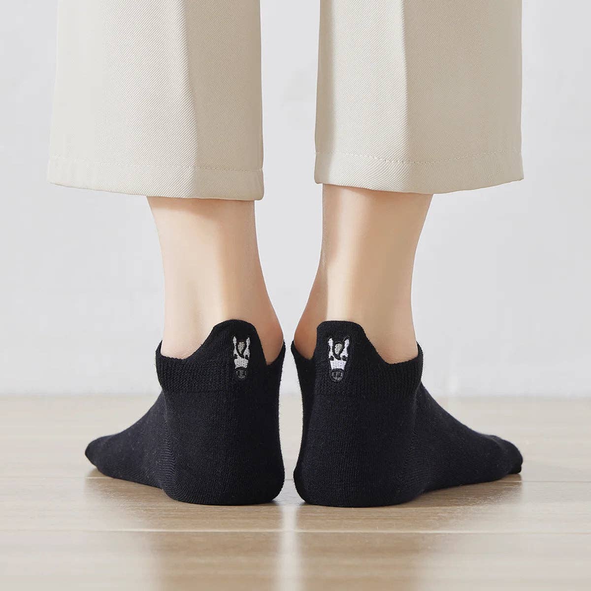 🐴 Cozy Hooves – 4er Socken-Set Pferdeliebe