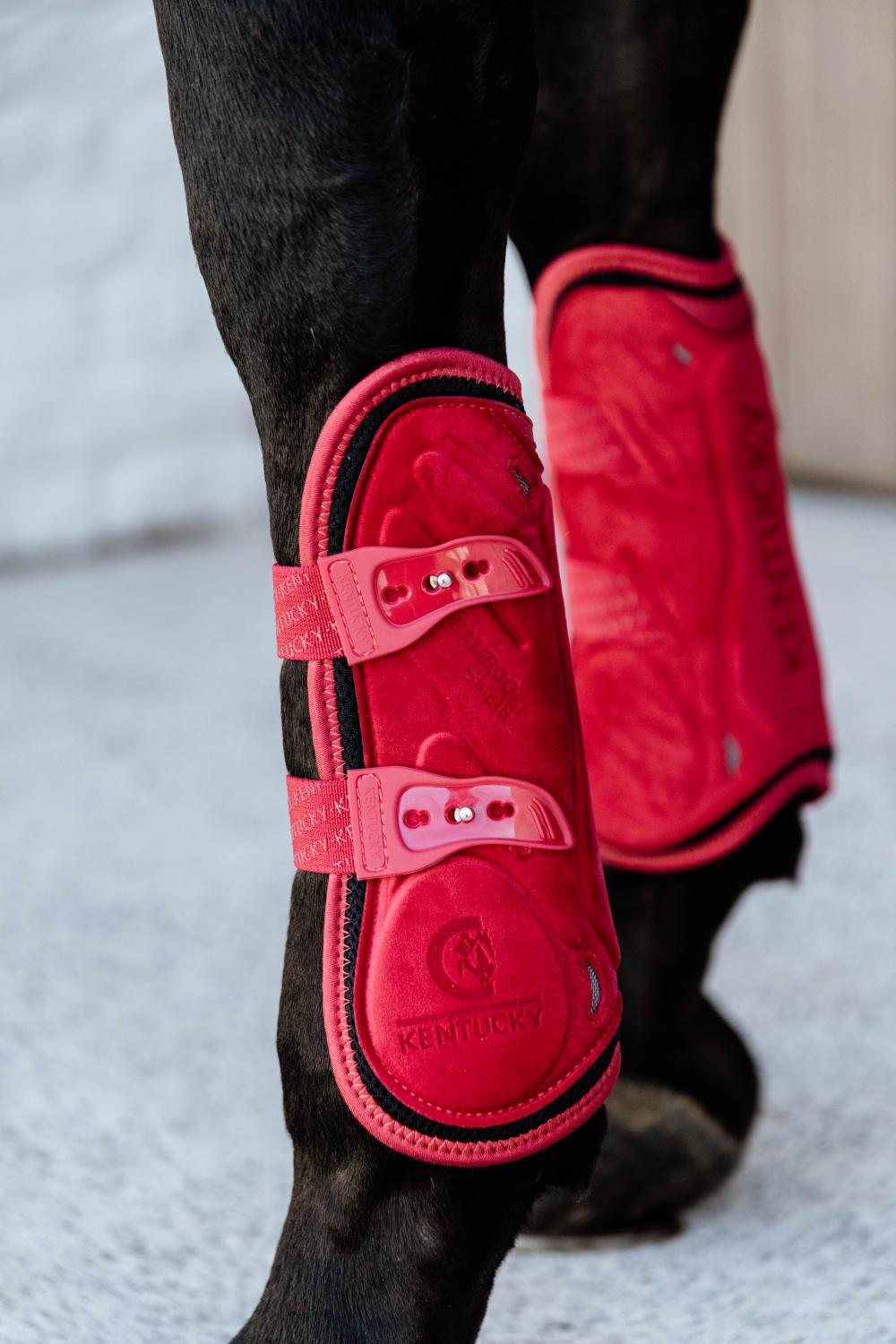 Springgamaschen Bamboo Elastik Velvet - Kentucky Horsewear
