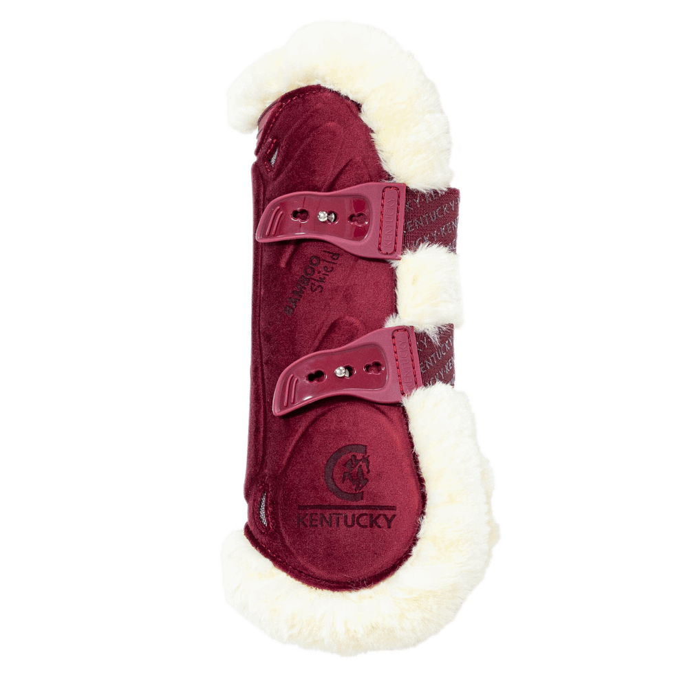 Vegan Fell Springgamaschen Bamboo Elastik Velvet - Kentucky Horsewear