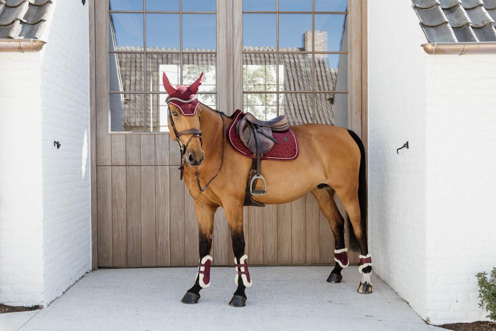 Vegan Fell Springgamaschen Bamboo Elastik Velvet - Kentucky Horsewear
