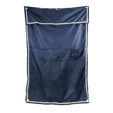 Boxenwandvorhang wasserdicht classic mit Taschen