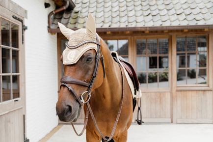 Fliegenhaube Wellington 3D Logo Rope - Kentucky Horsewear