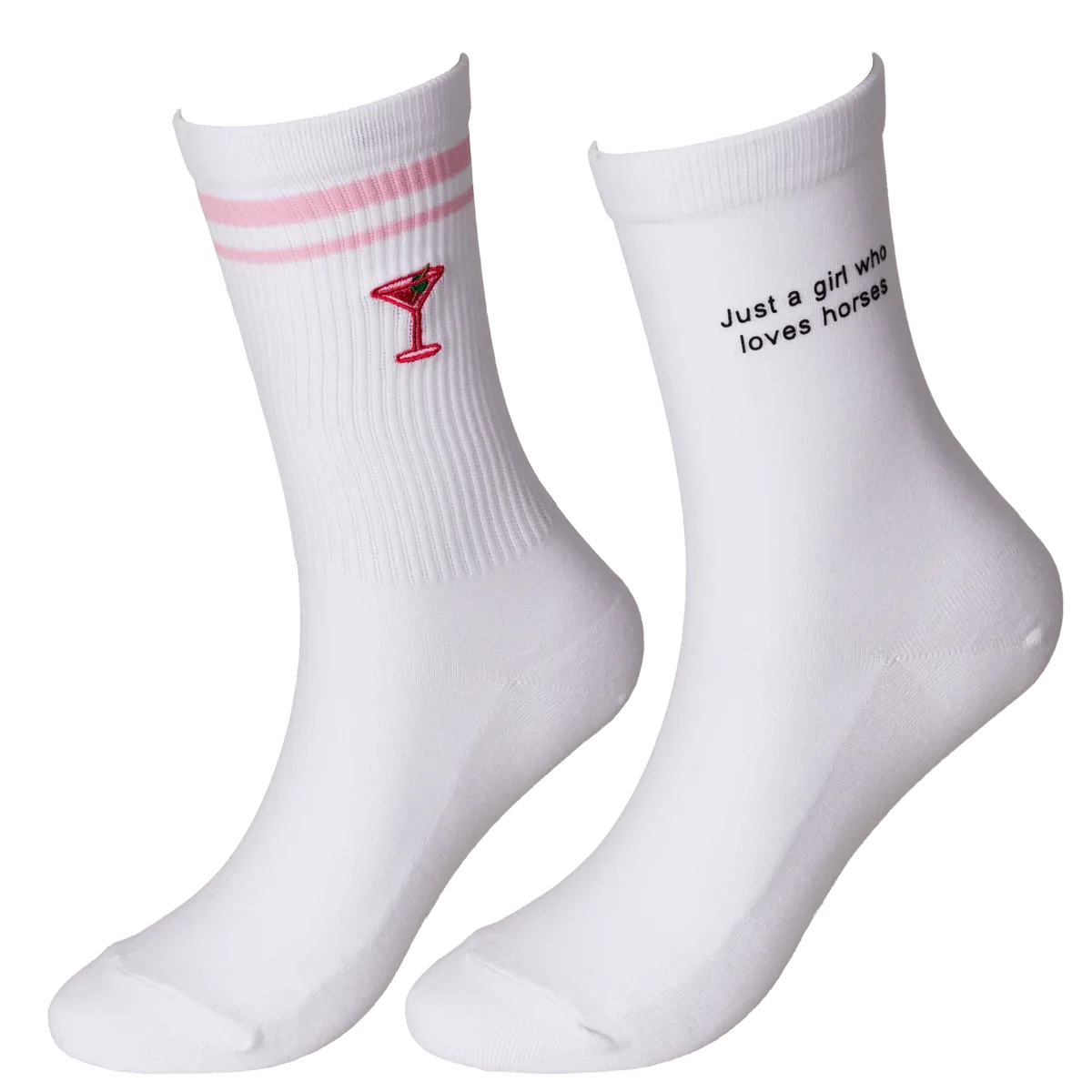 LOVE HORSES & DRINKS Reitsocken