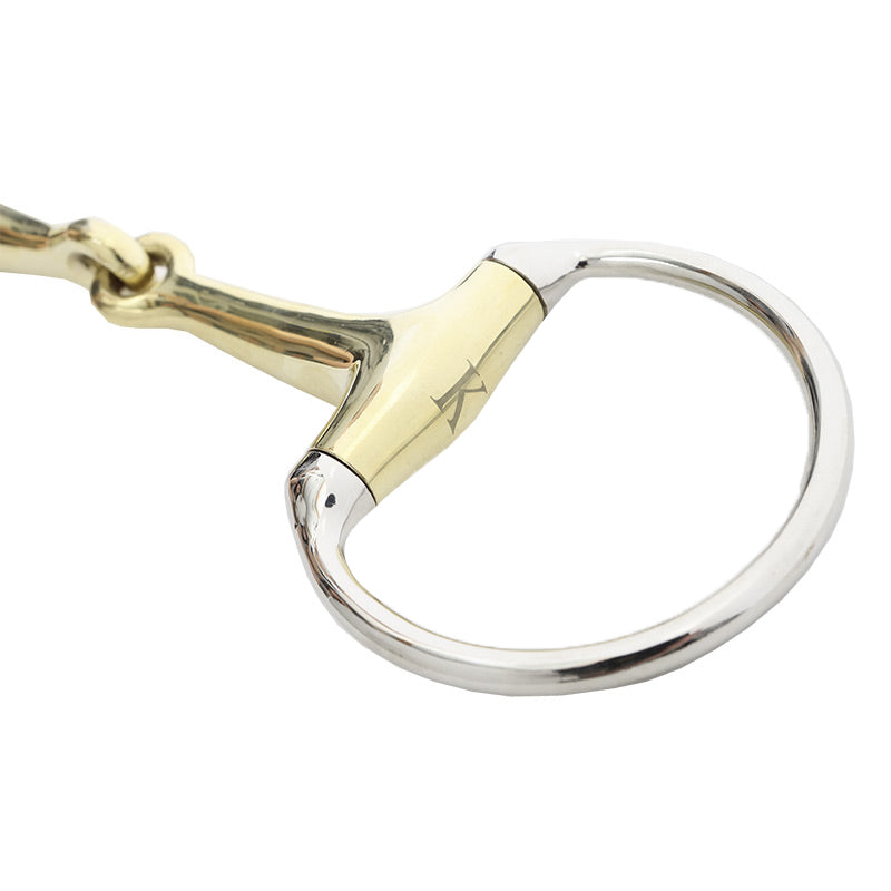 "KavalBit" Olivenkopfgebiss einfach gebrochen 12 mm