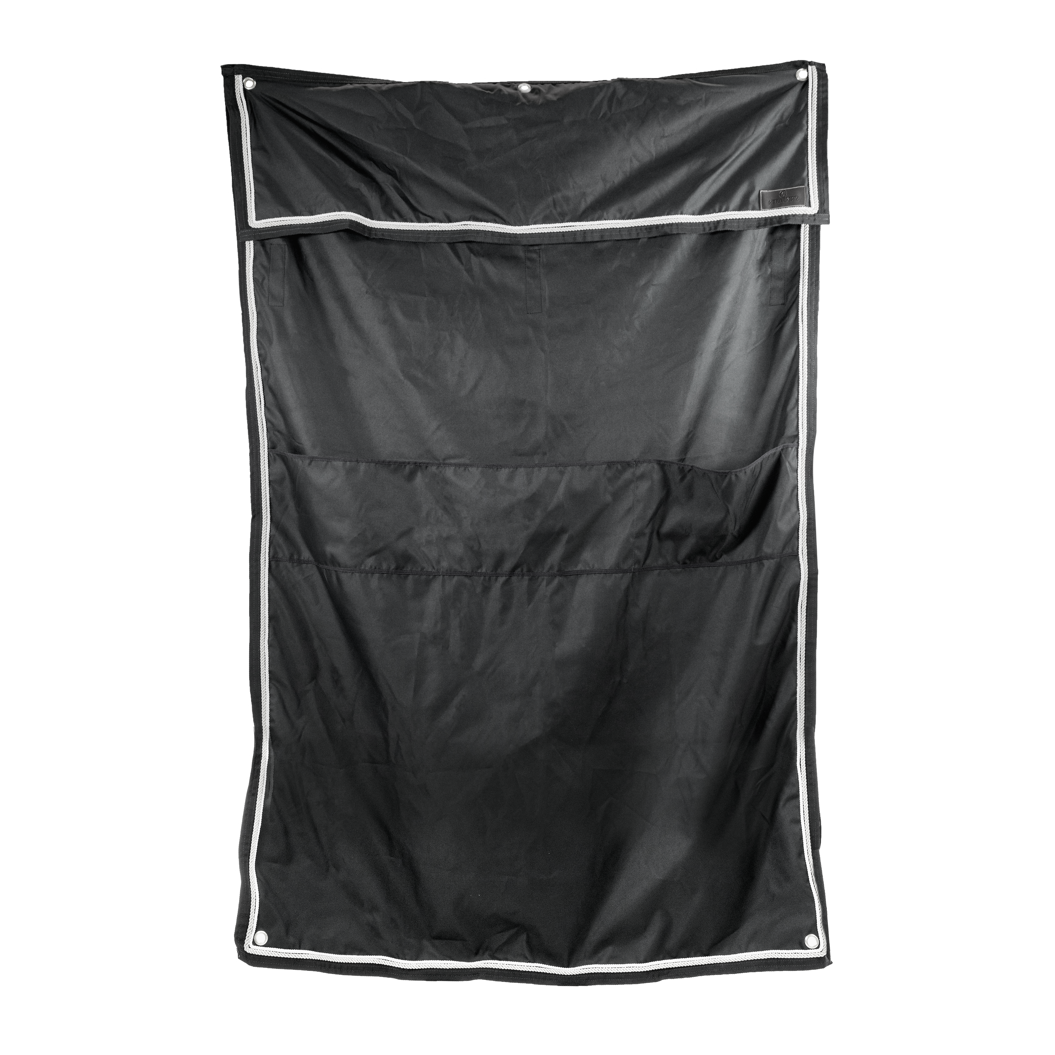 Boxenwandvorhang wasserdicht classic mit Taschen