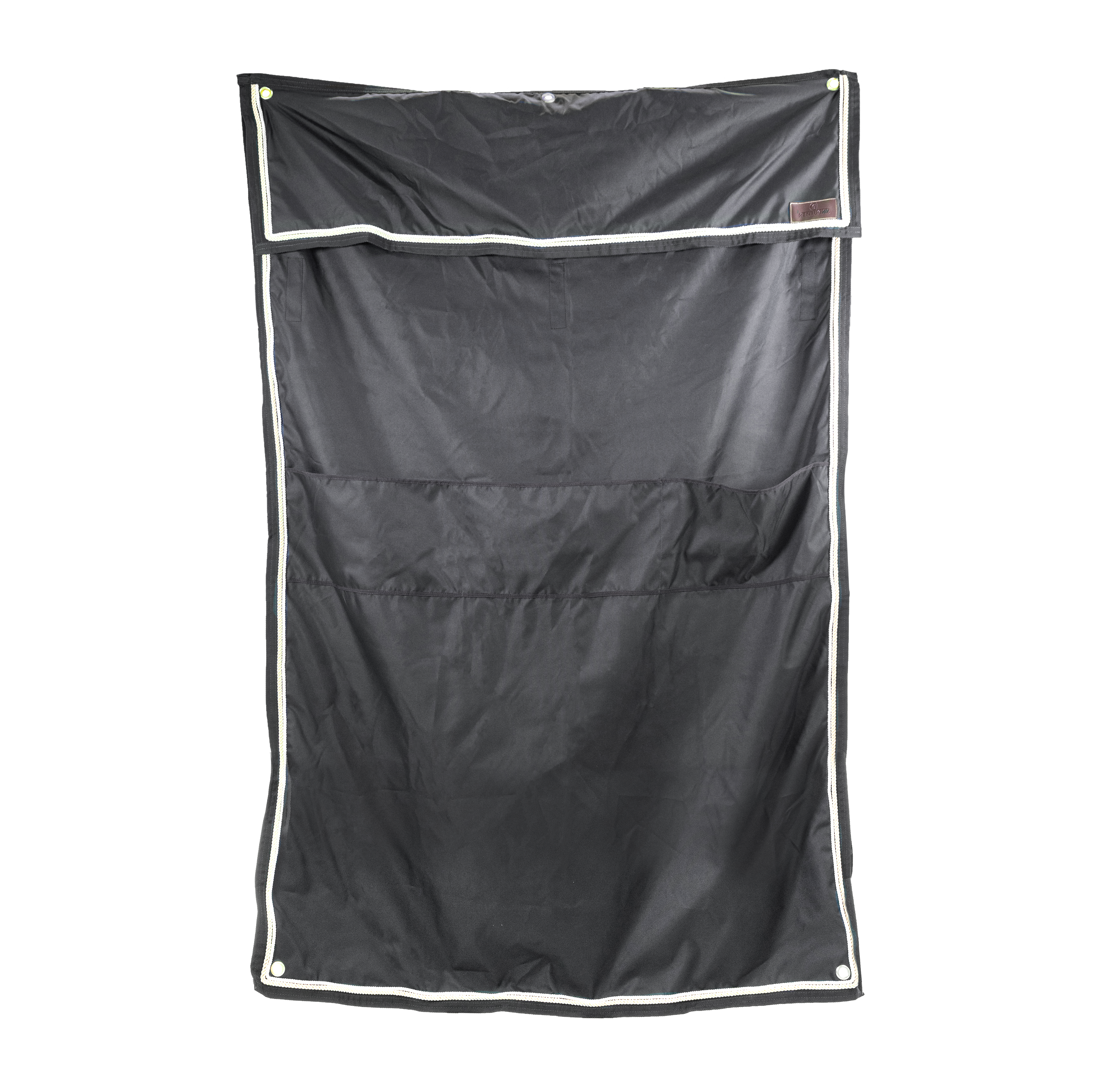 Boxenwandvorhang wasserdicht classic mit Taschen