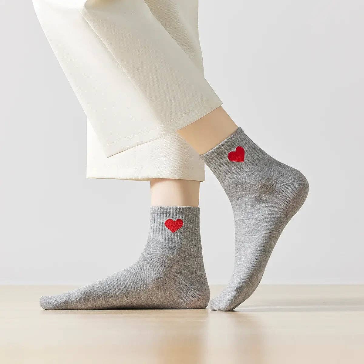 ❤️ Love Club - Damen Socken schwarz