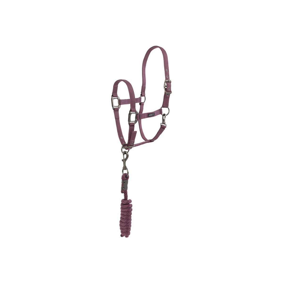 ANKY® Halfter & Führstrick, Samt-Karo ATH25002