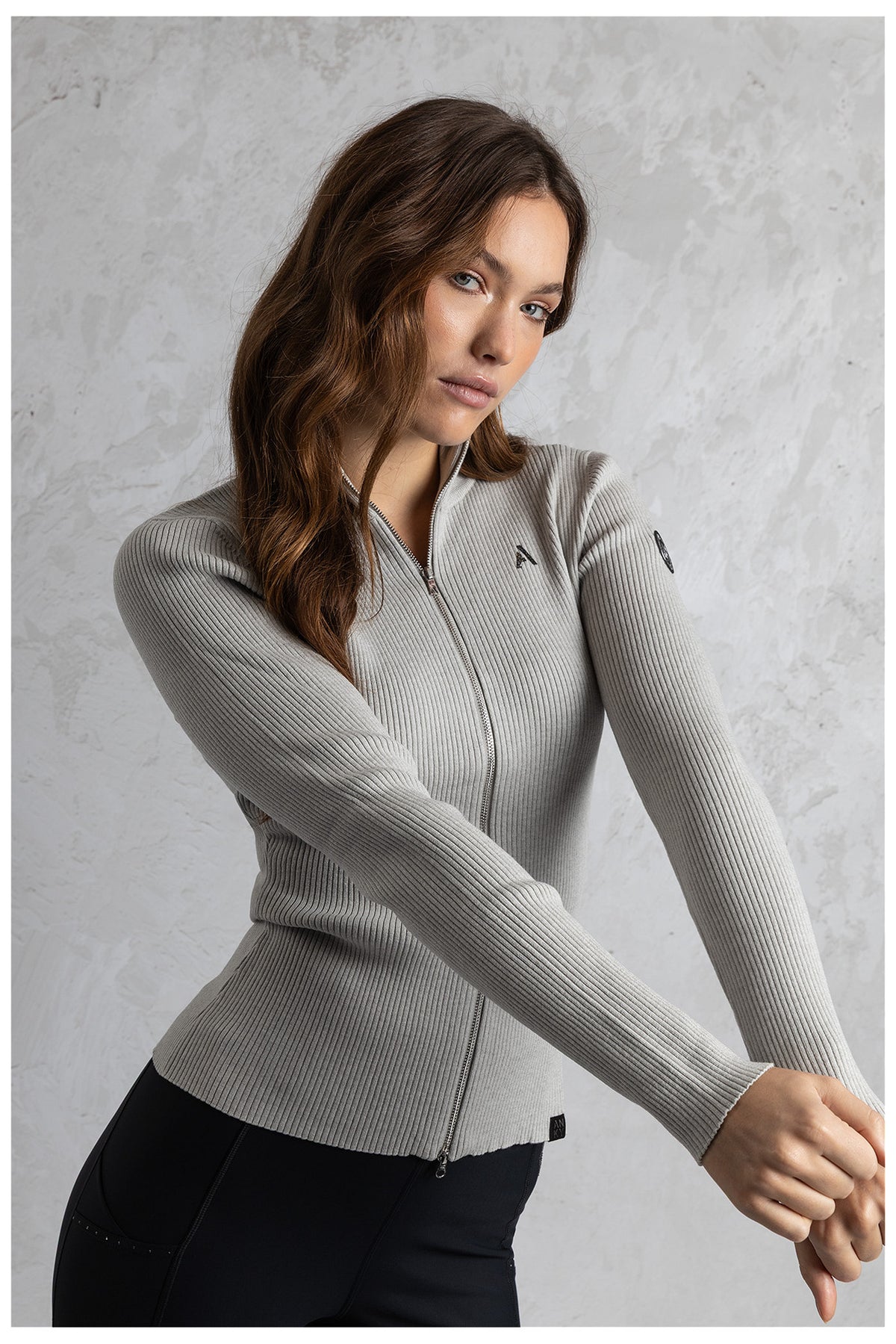ANKY® Slim Fit Zip Cardigan ATC262304