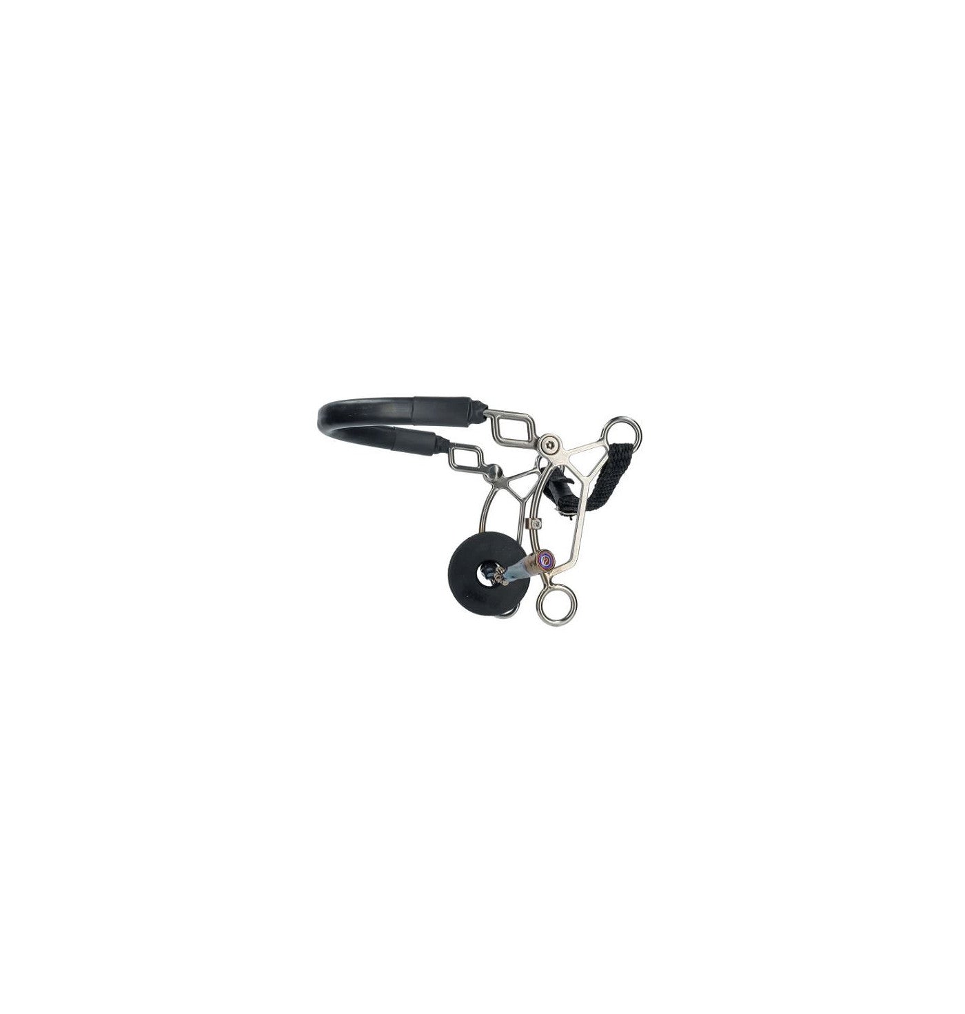 Trust Sweet Iron Hackamore Kombi kurz gedreht Lock - 16 mm