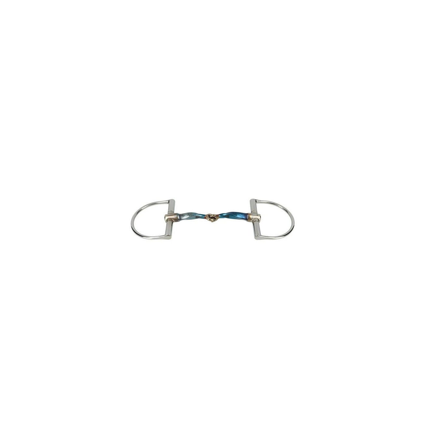 Trust Sweet Iron D - Ring Gebiss Slow Twist gedreht locked - 16 mm