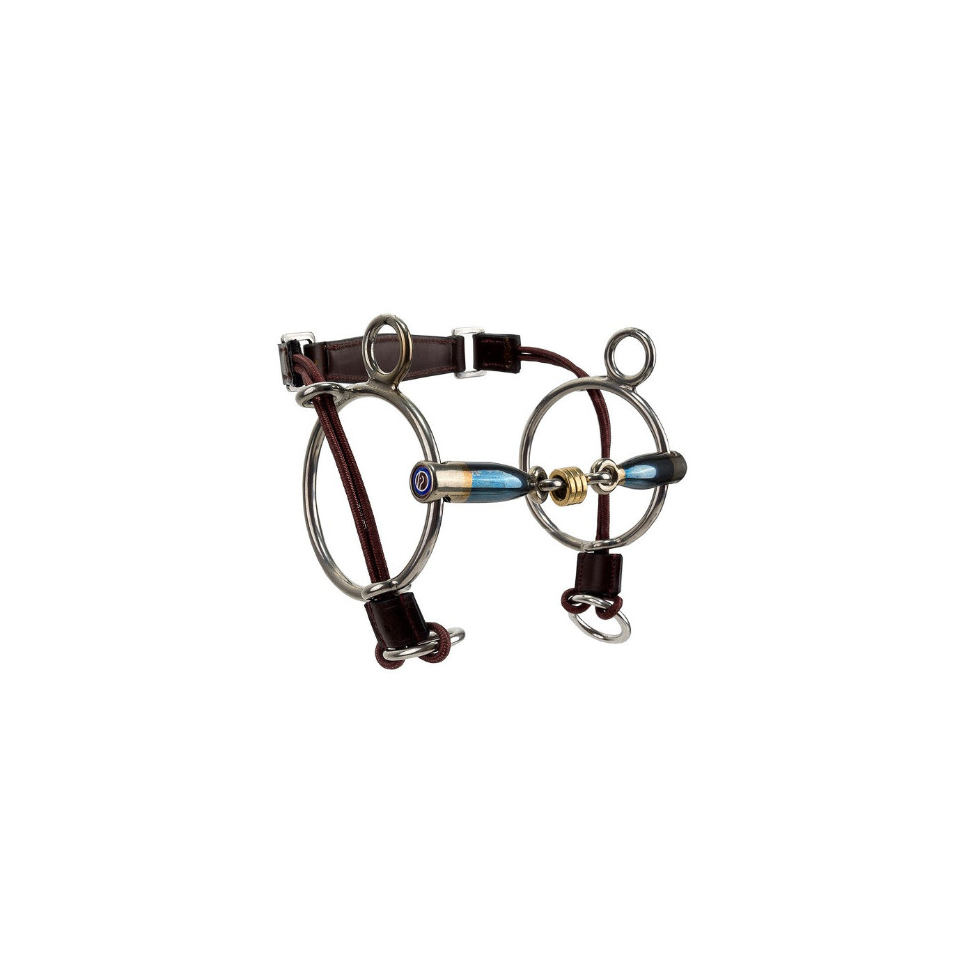 Trust Sweet Iron Curbgag AufziehTrense brassring - 16 mm